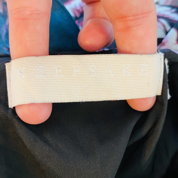 Keepsake The Label Floral Dress Open Back High Low Women Small Femme Luxe - Picture 10 of 12